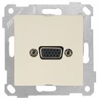 RİTA MEK TUŞ VGA PRİZİ KREM 1